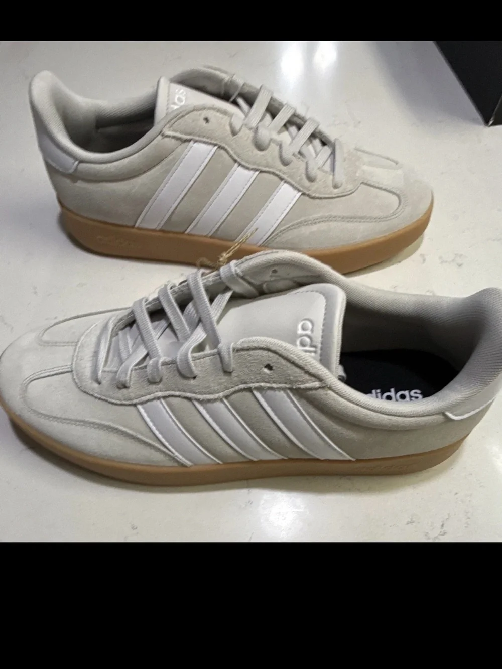 Adidas Barreda Low Grey White Gum US Men 11.5 Women 12.5 JR1325